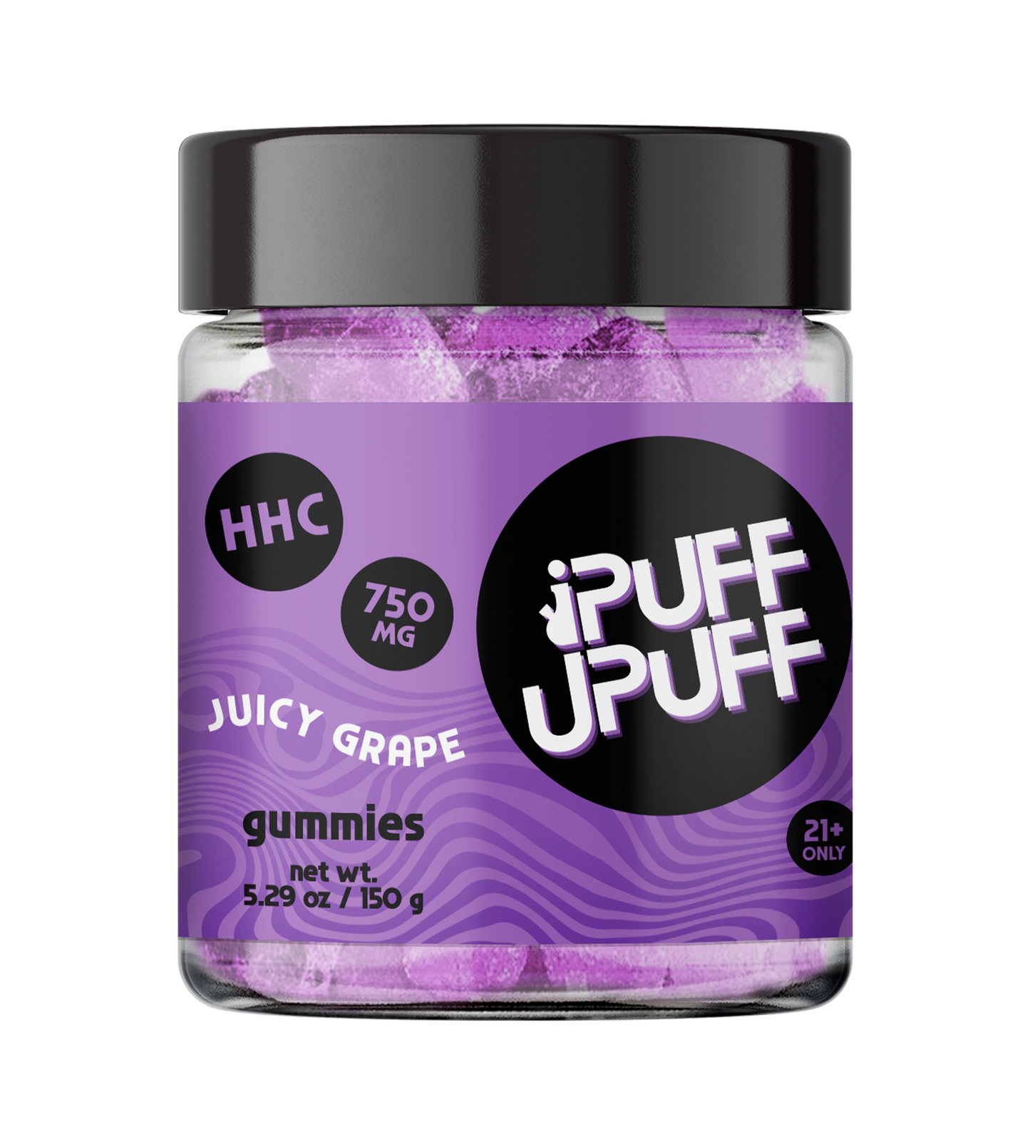 Juicy Grape HHC Gummies 25mg